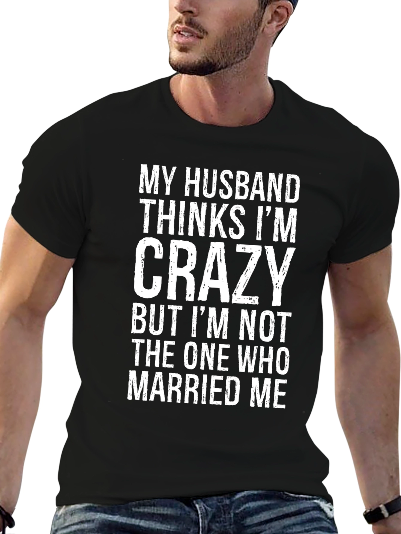 Funny Husband Crazy T-Shirt