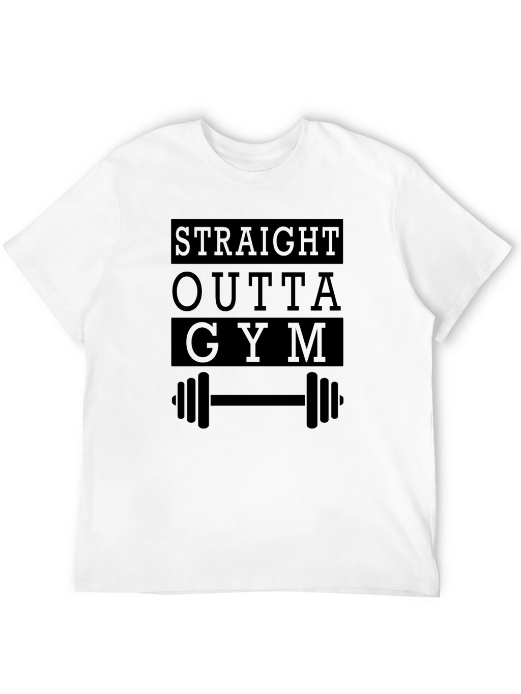 Straight Outta Gym T-Shirt - Workout Apparel