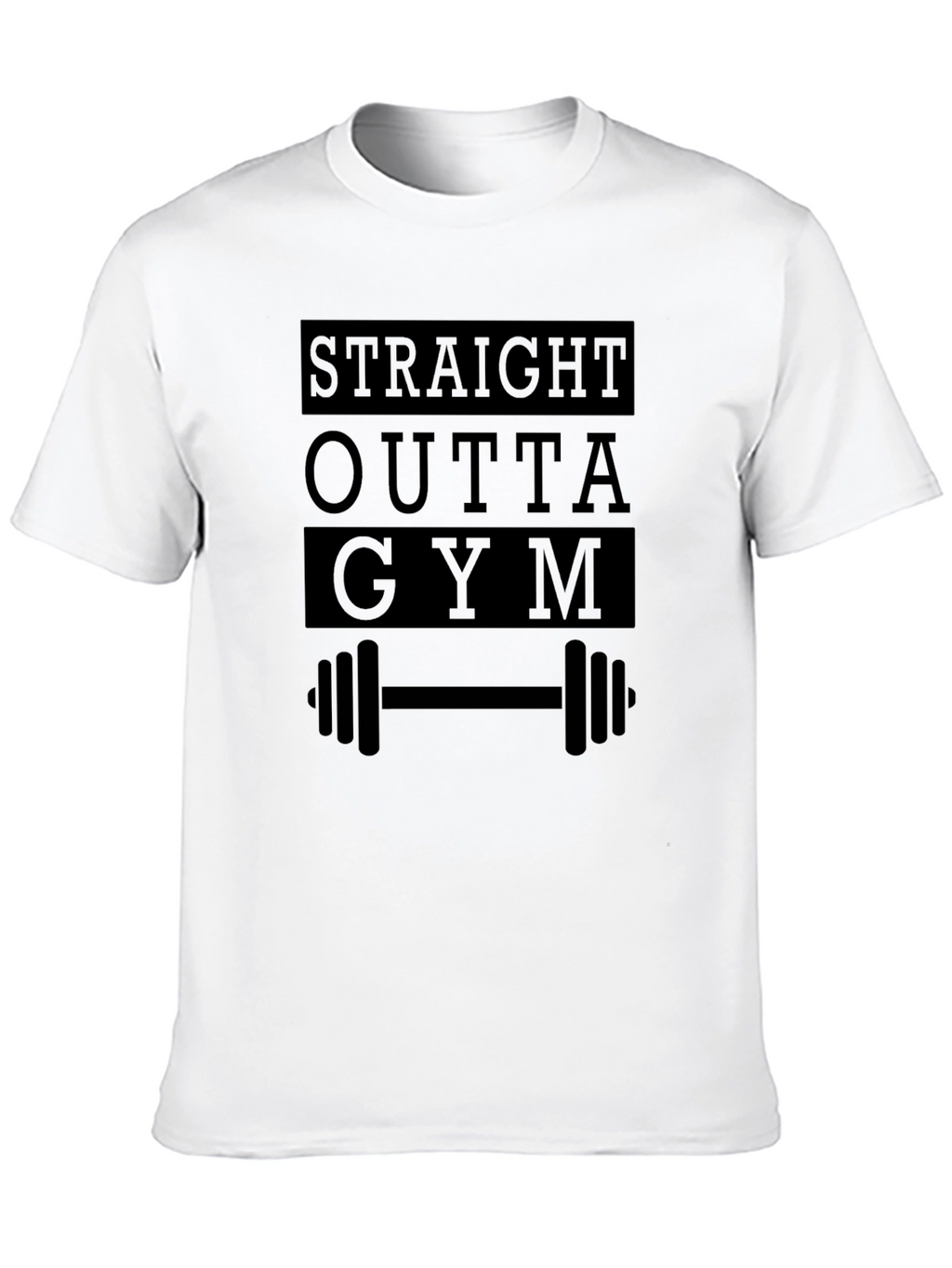 Straight Outta Gym T-Shirt - Workout Apparel