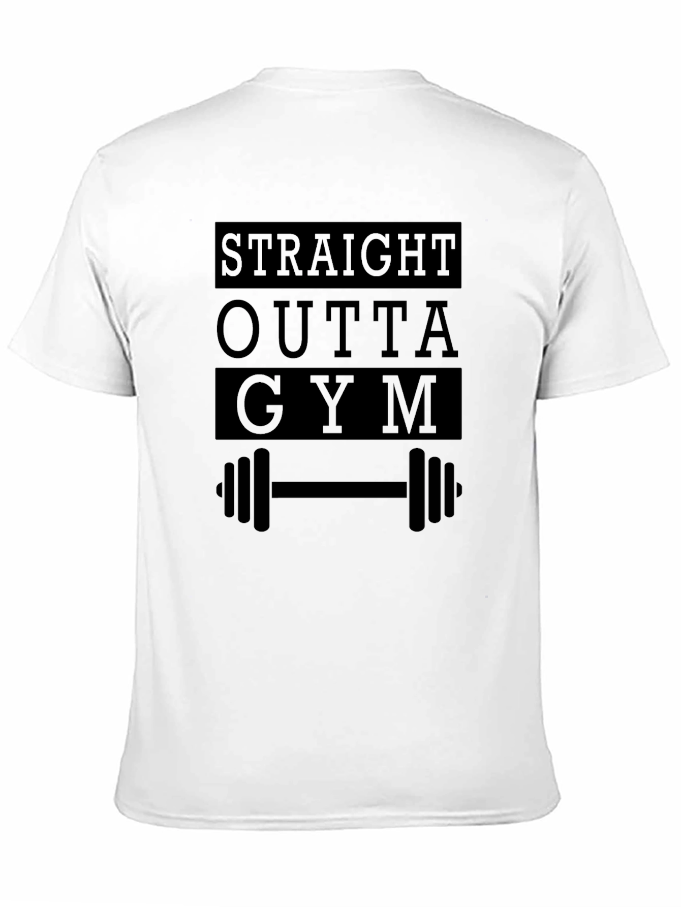 Straight Outta Gym T-Shirt - Workout Apparel
