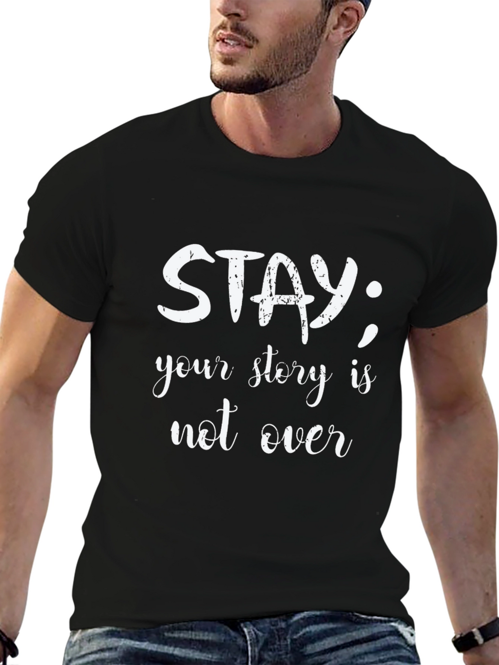 Stay; Your Story Is Not Over Graphic Tee