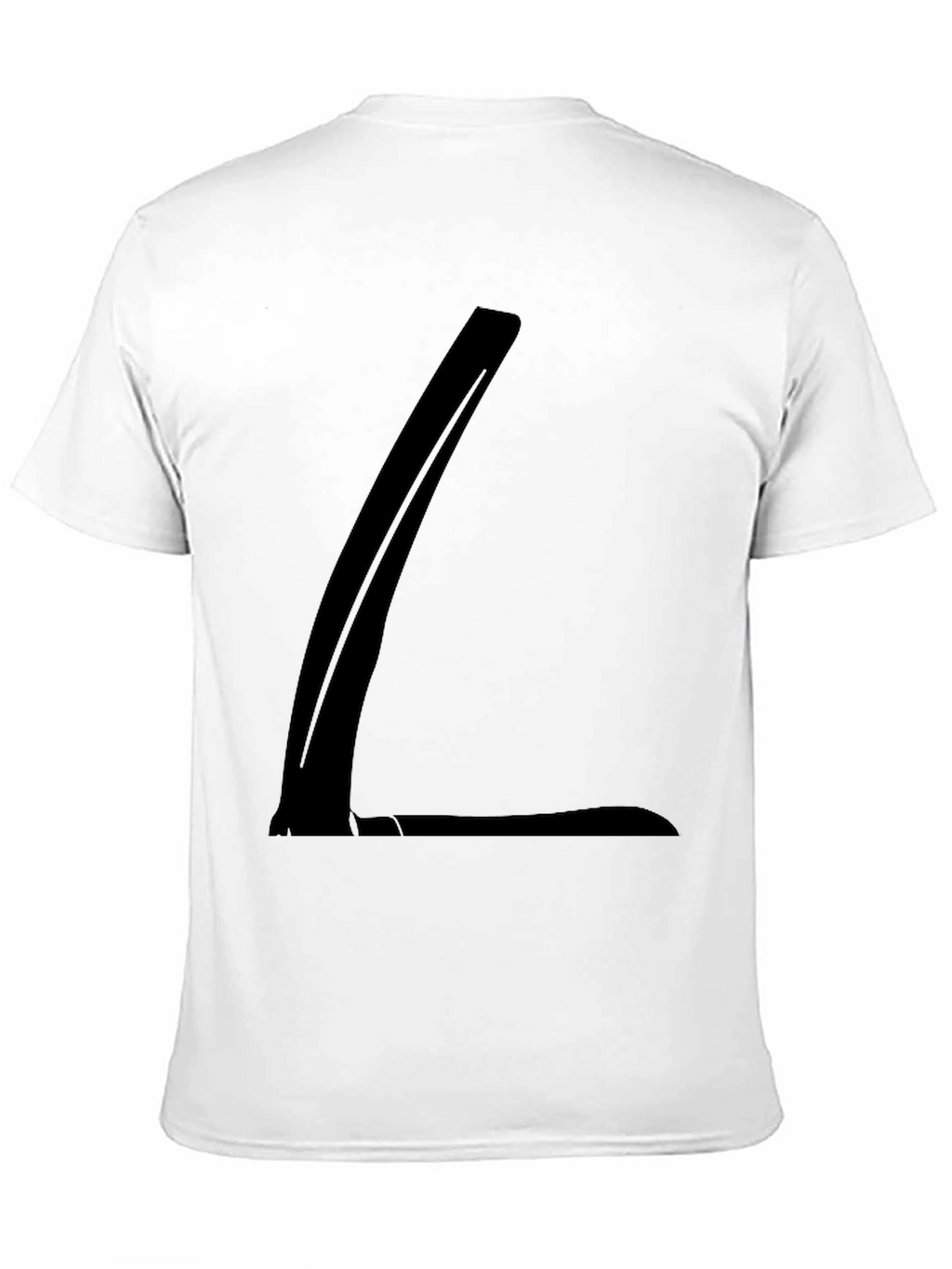 Modern Black T-Shirt with Abstract Design