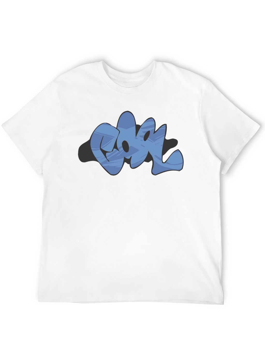 Cool Graffiti Graphic Black T-Shirt
