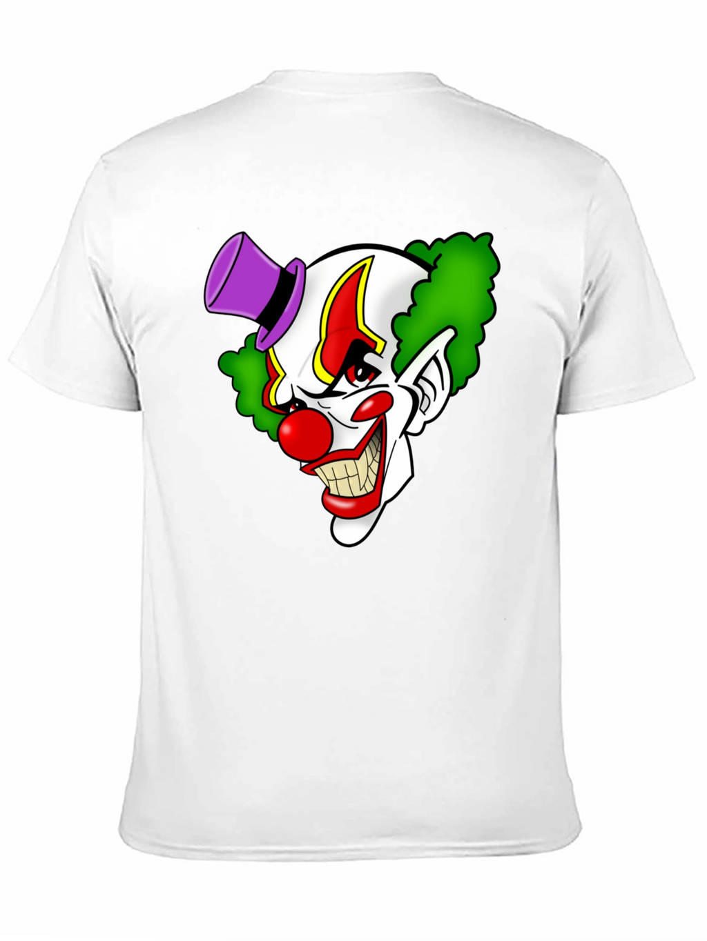 Creepy Clown Graphic Tee - Mens Black T-Shirt