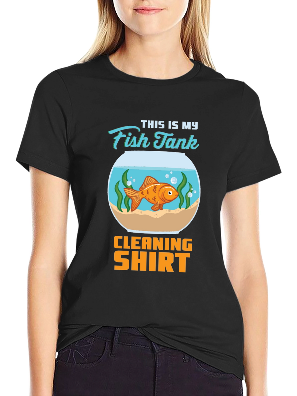 Fish Tank Cleaning Shirt - Novelty T-Shirt