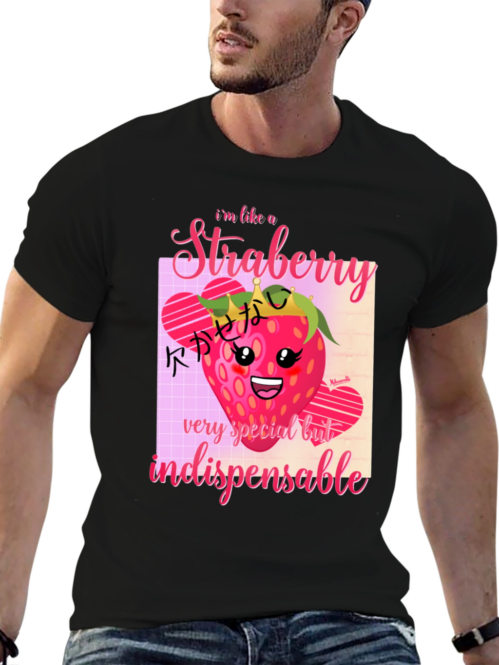 Strawberry Kawaii T-Shirt - Cute & Indispensable