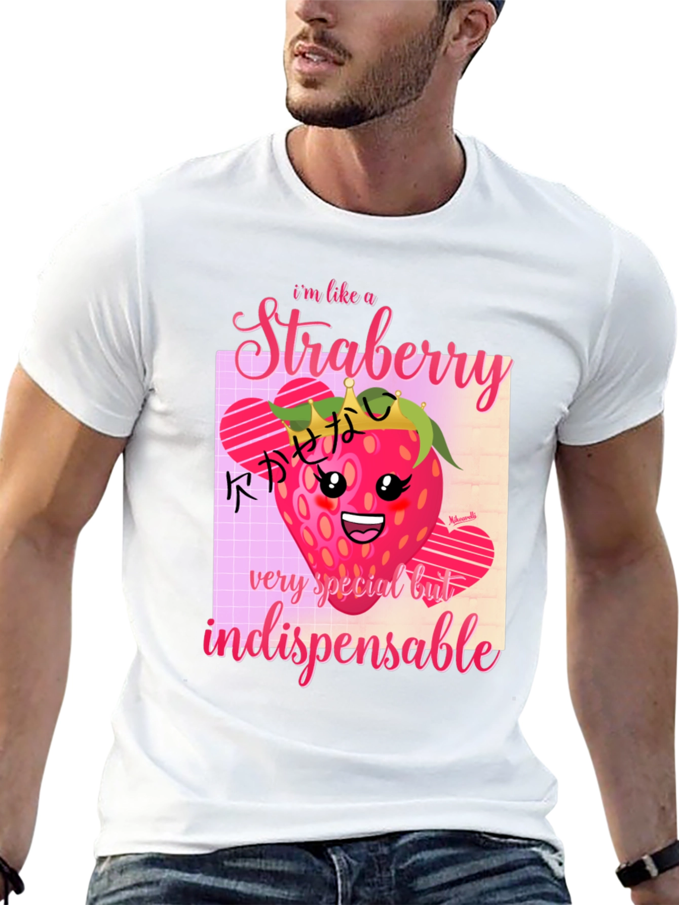 Strawberry Kawaii T-Shirt - Cute & Indispensable