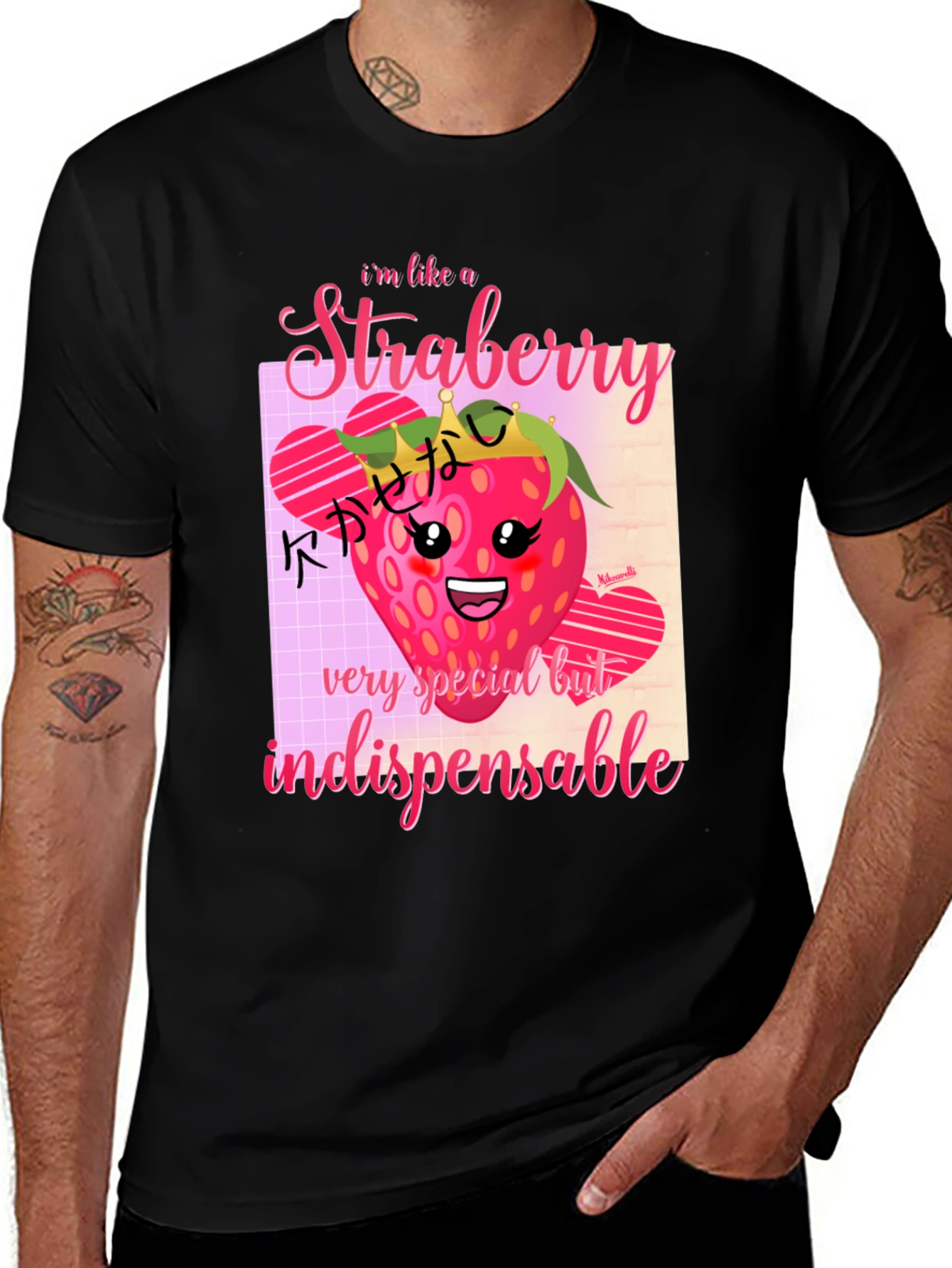 Strawberry Kawaii T-Shirt - Cute & Indispensable
