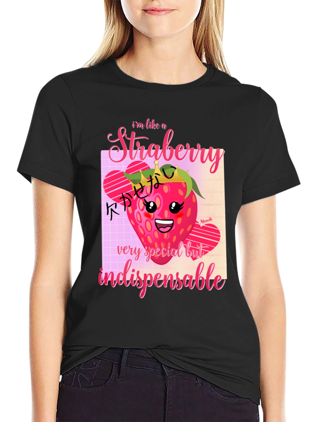 Strawberry Kawaii T-Shirt - Cute & Indispensable