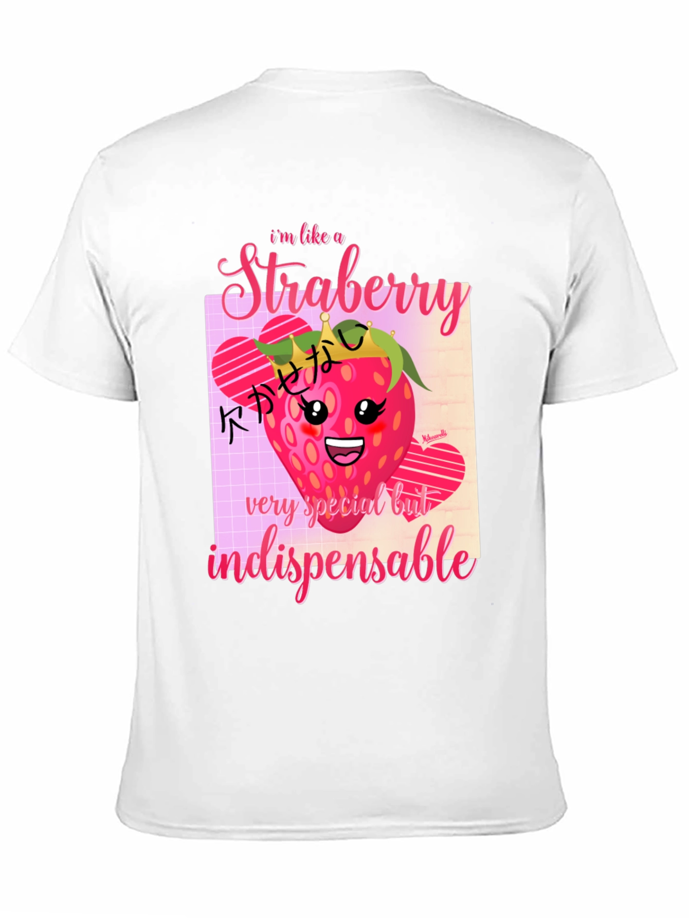 Strawberry Kawaii T-Shirt - Cute & Indispensable