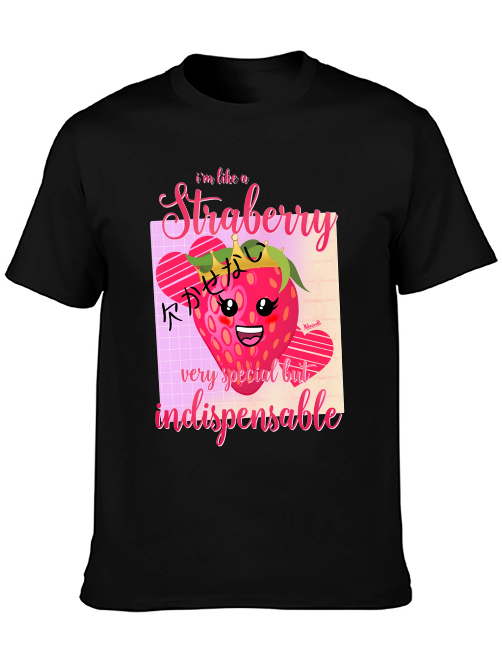 Strawberry Kawaii T-Shirt - Cute & Indispensable