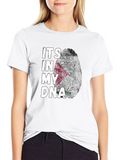 Its in My DNA Palestine Flag T-Shirt