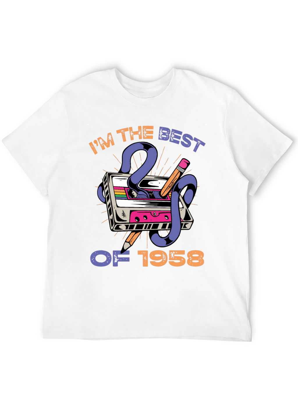 Best of 1958 Cassette Tape T-Shirt