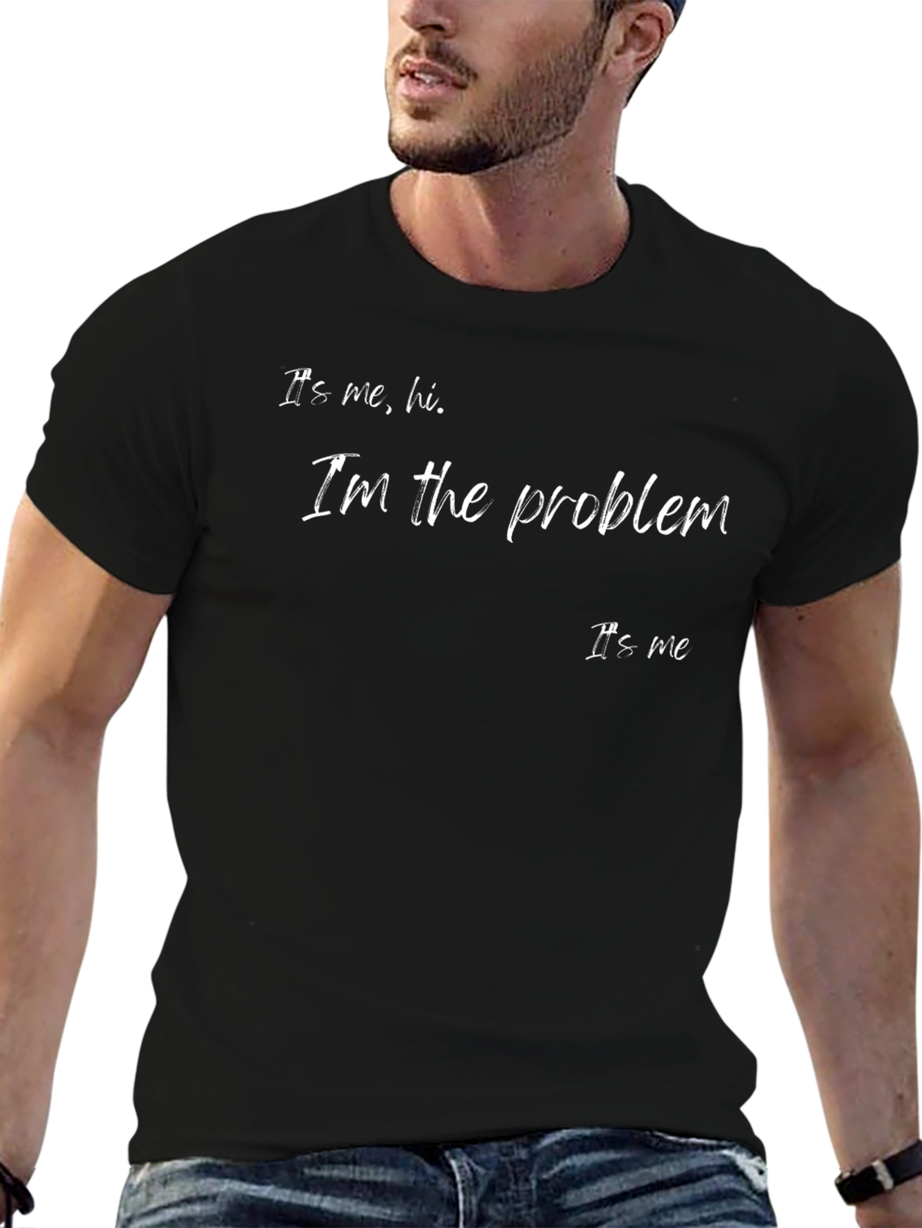 Its Me Hi T-Shirt: Problem Lyric Tee