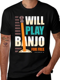 Will Play Banjo for Free Tee