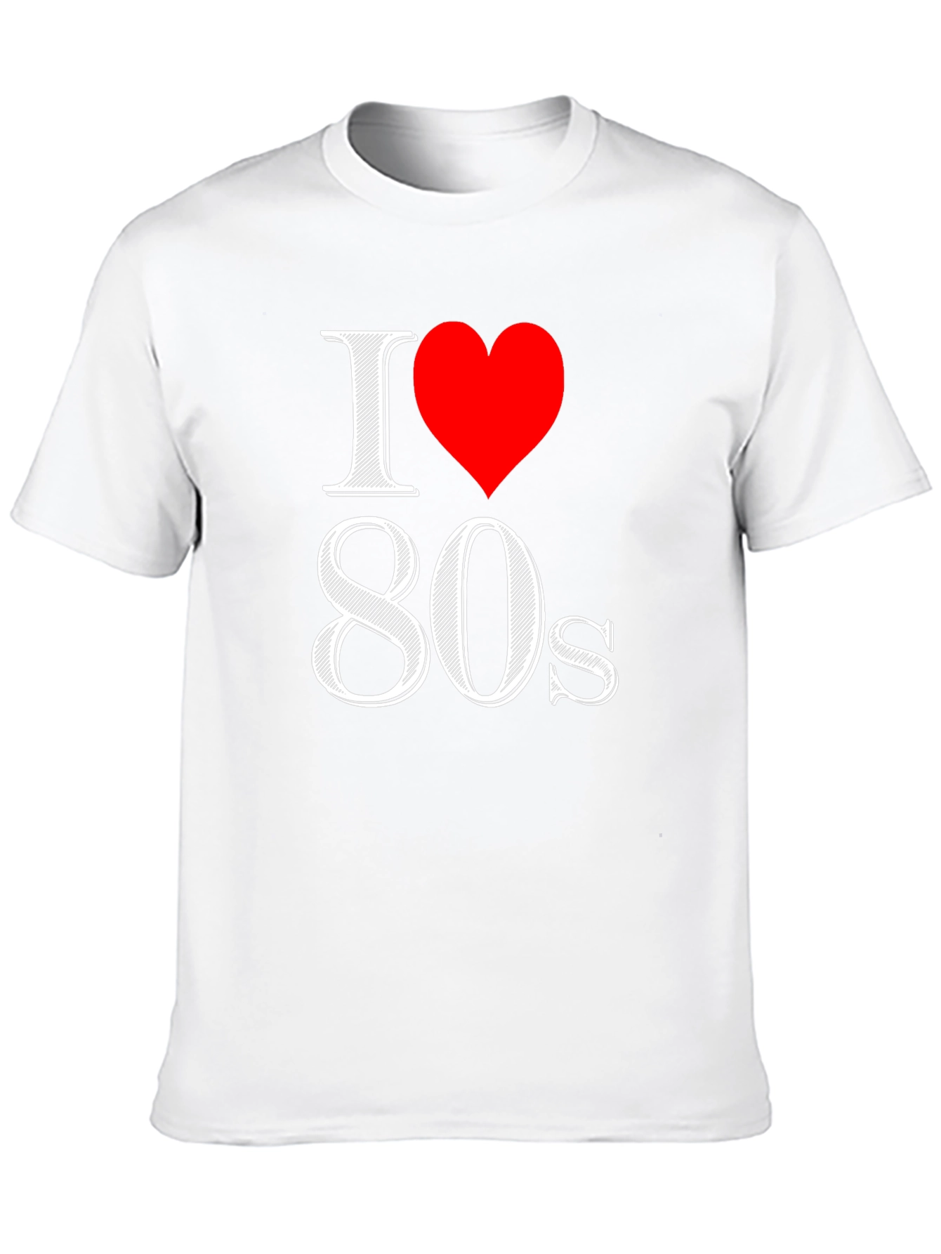 I Heart 80s Retro T-Shirt - Throwback Fashion