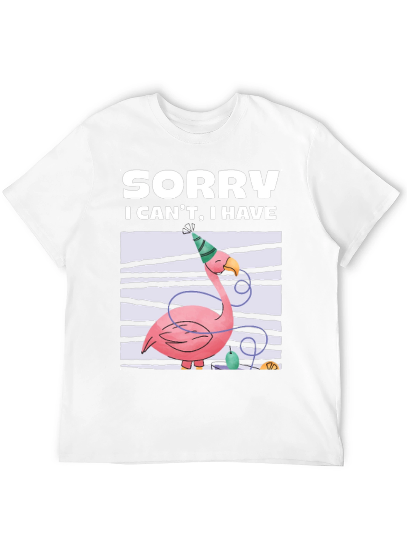 Sorry Flamingo Party T-Shirt