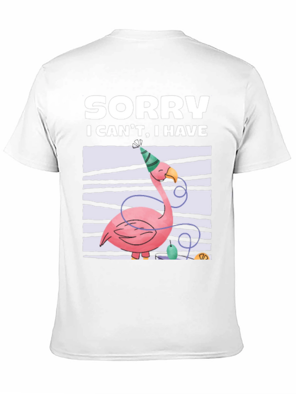 Sorry Flamingo Party T-Shirt