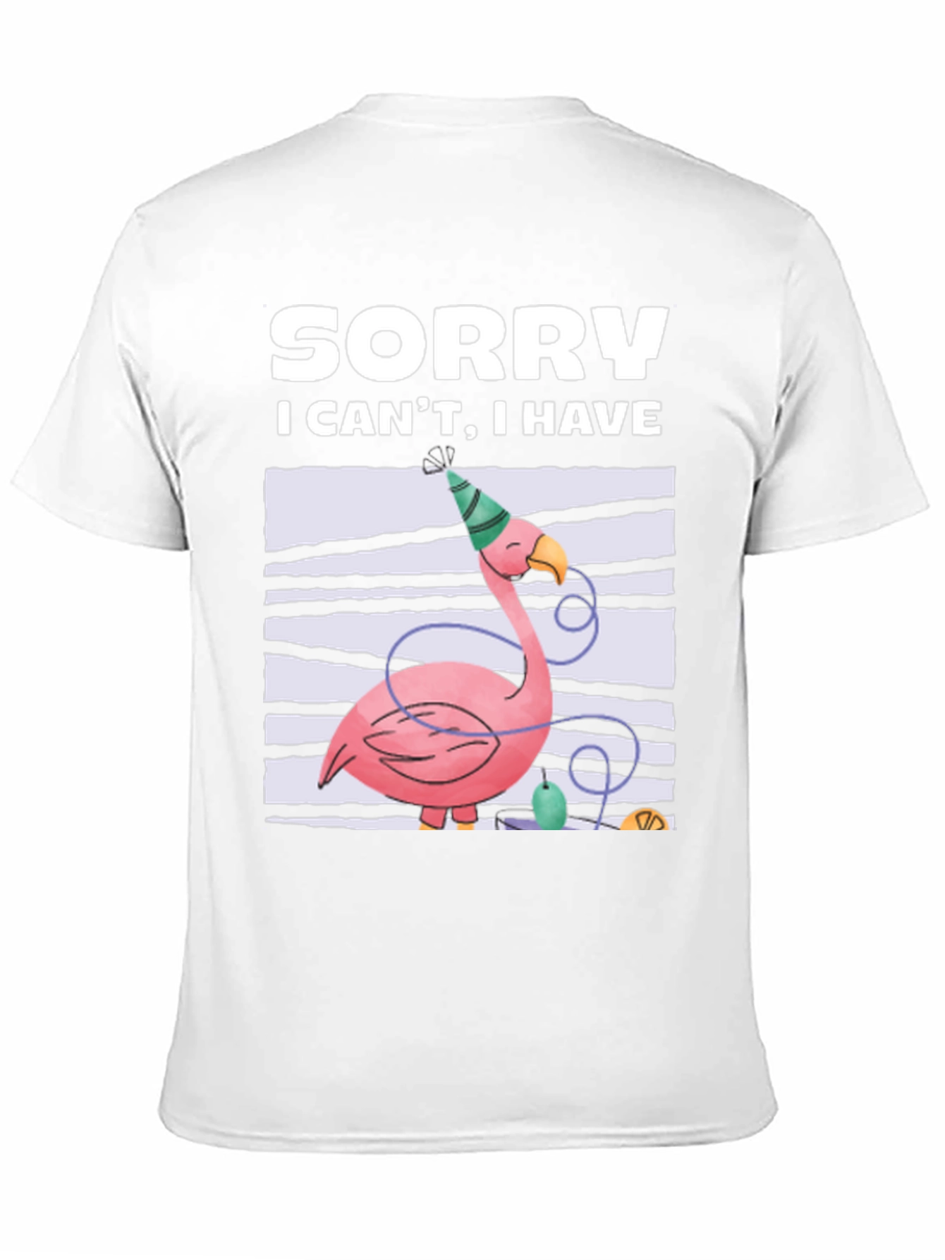 Sorry Flamingo Party T-Shirt