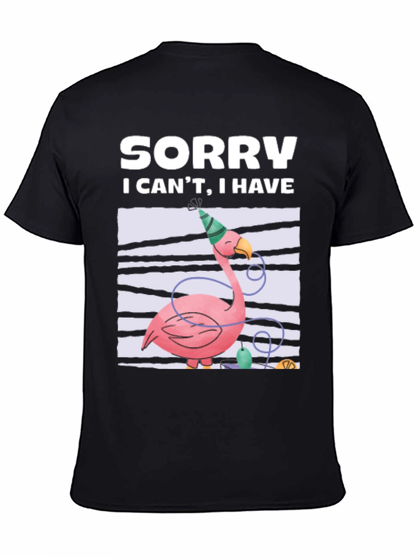 Sorry Flamingo Party T-Shirt
