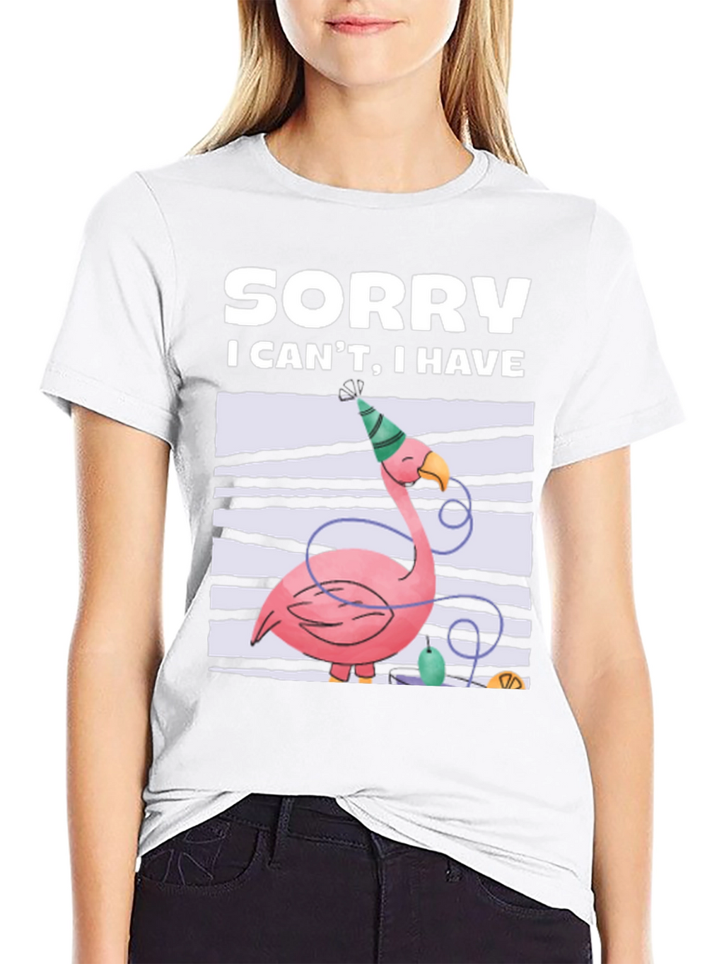 Sorry Flamingo Party T-Shirt