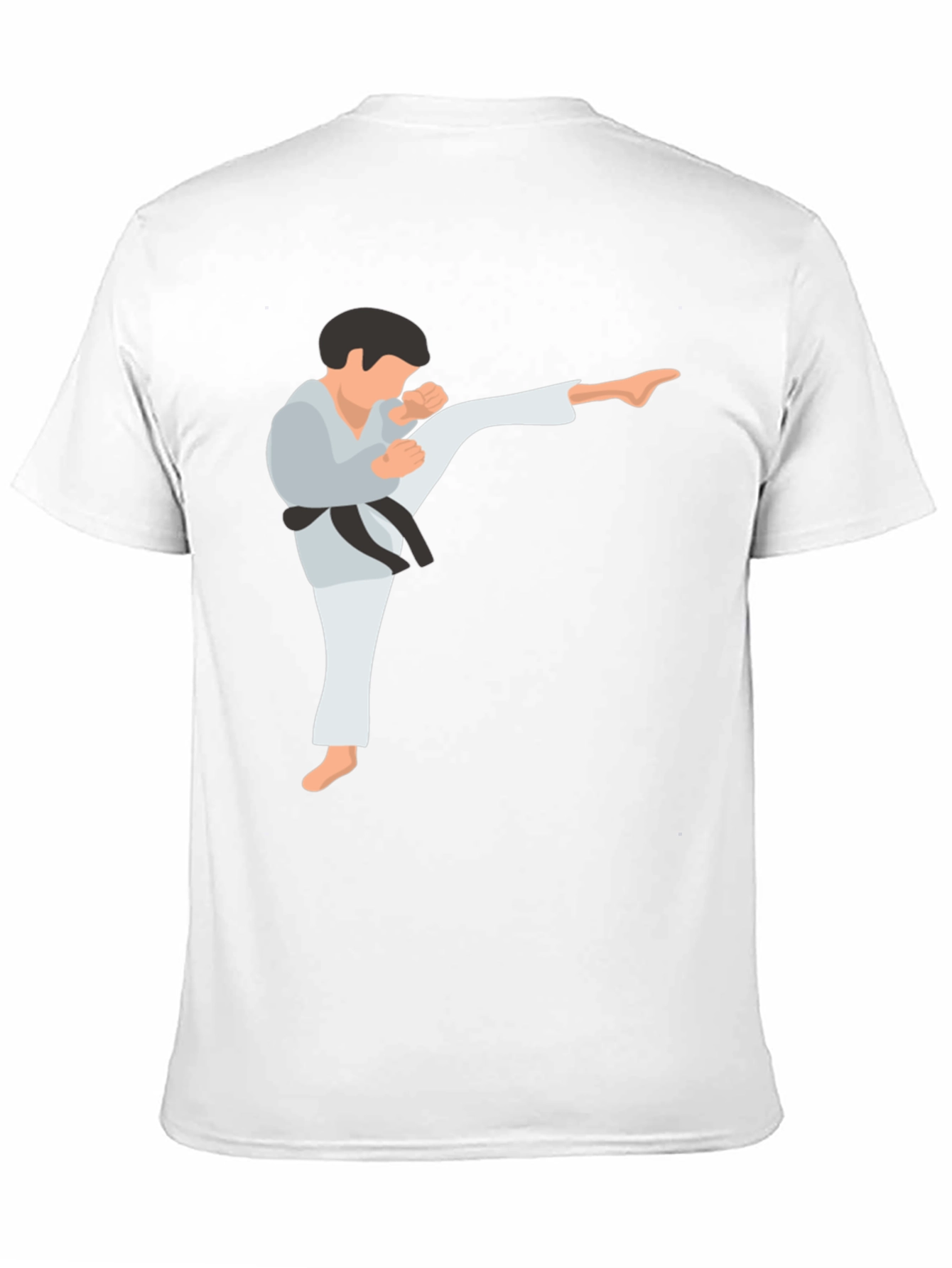 Karate Kick T-Shirt - Martial Arts Design