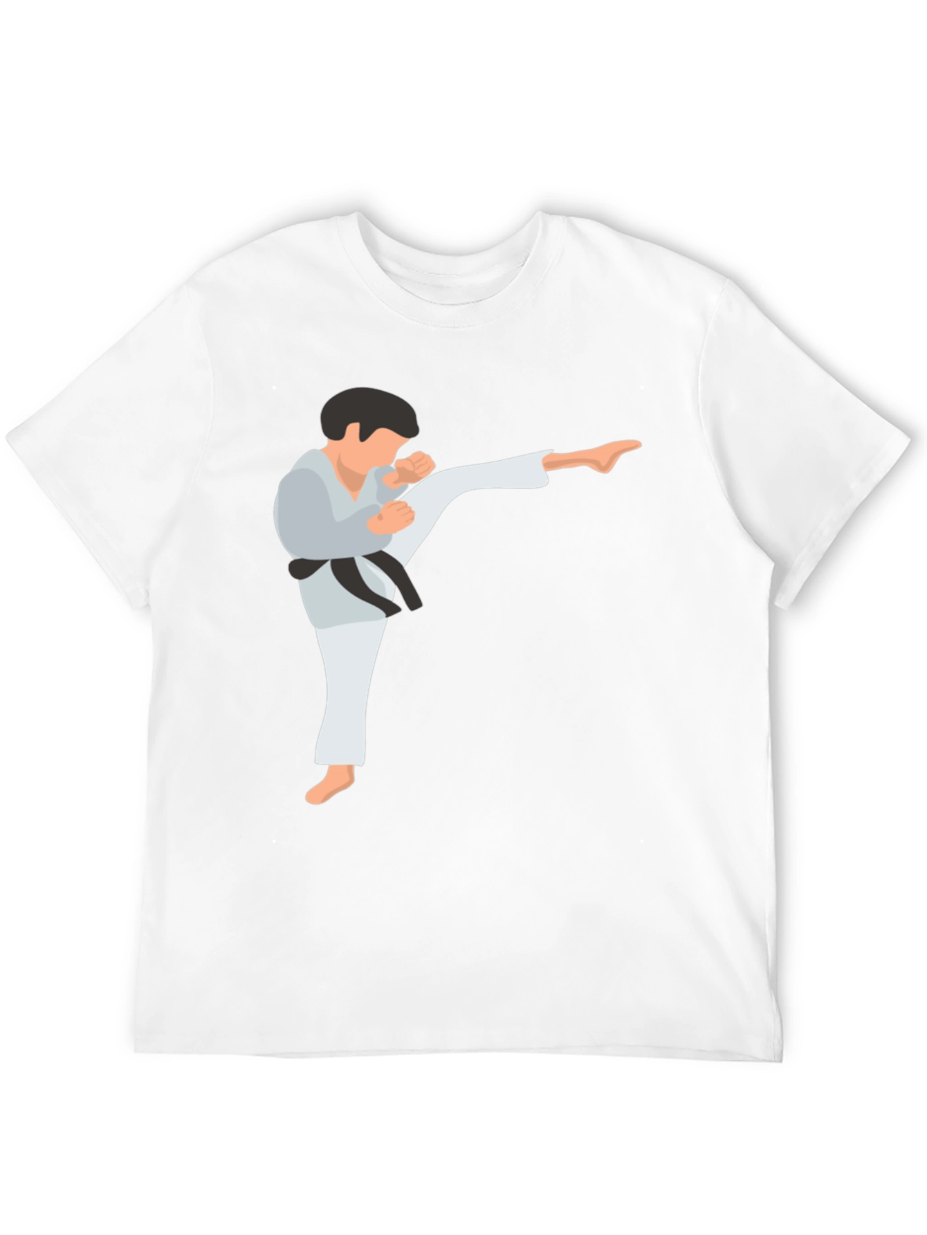 Karate Kick T-Shirt - Martial Arts Design