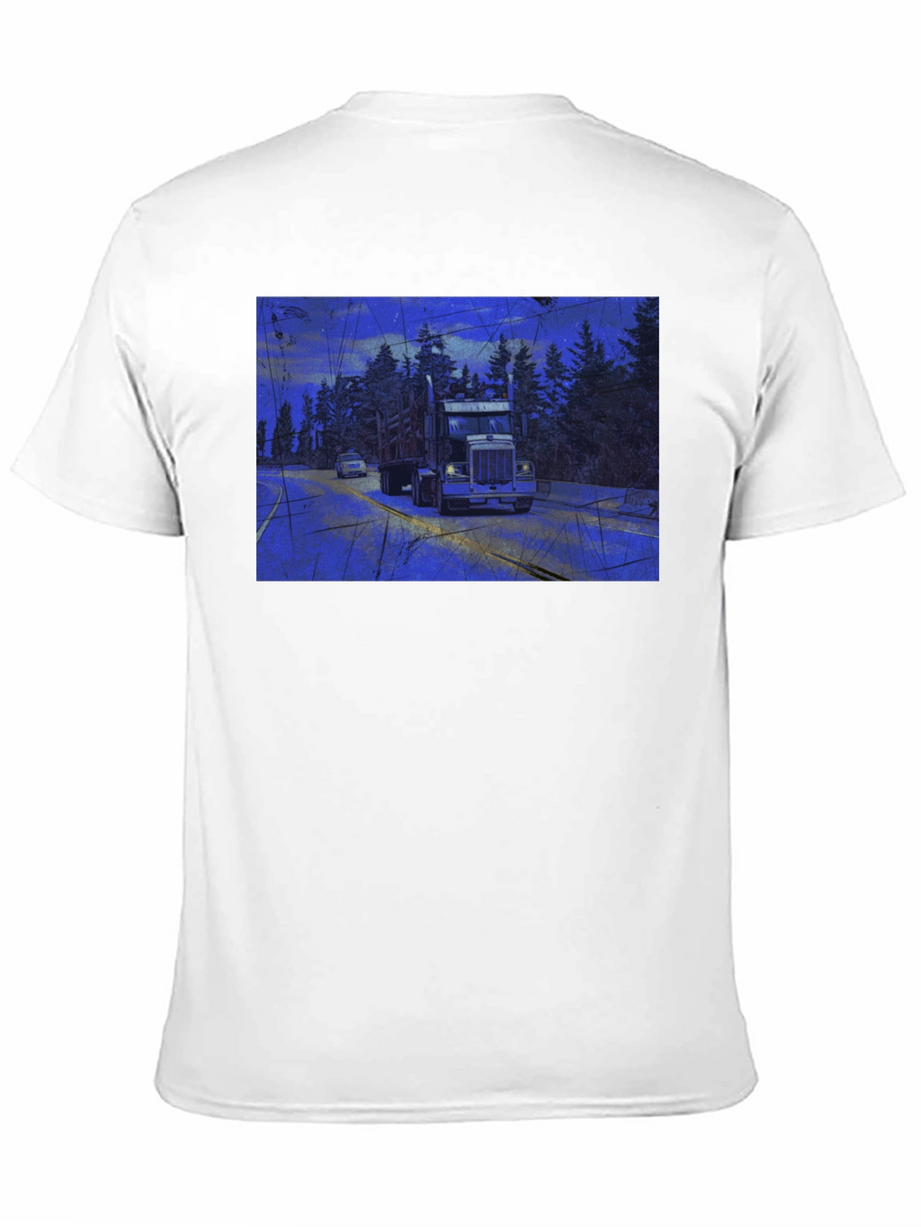 Truck Graphic Tee - Night Drive Design