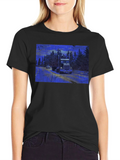 Truck Graphic Tee - Night Drive Design