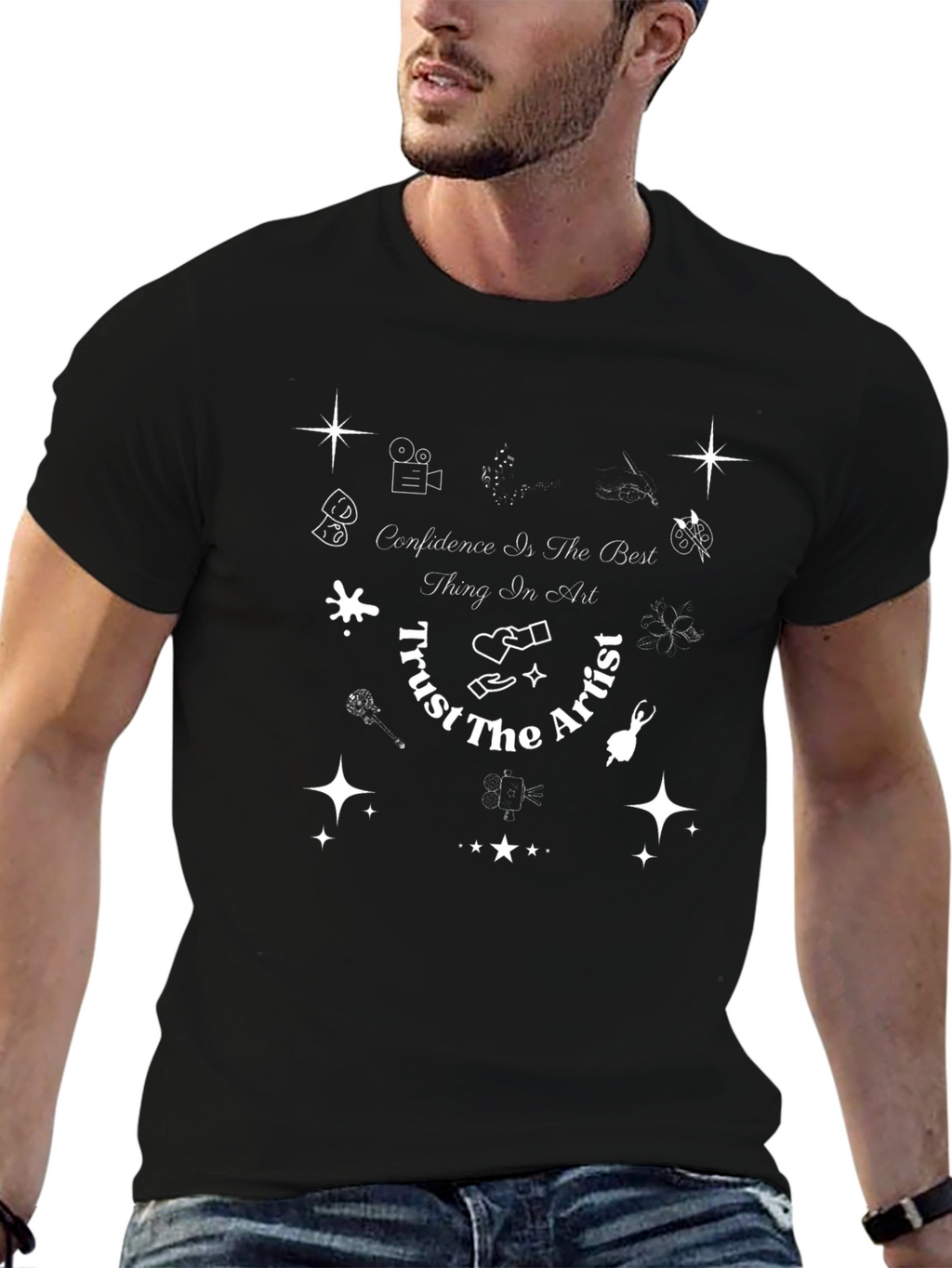 Trust The Artist Graphic Tee