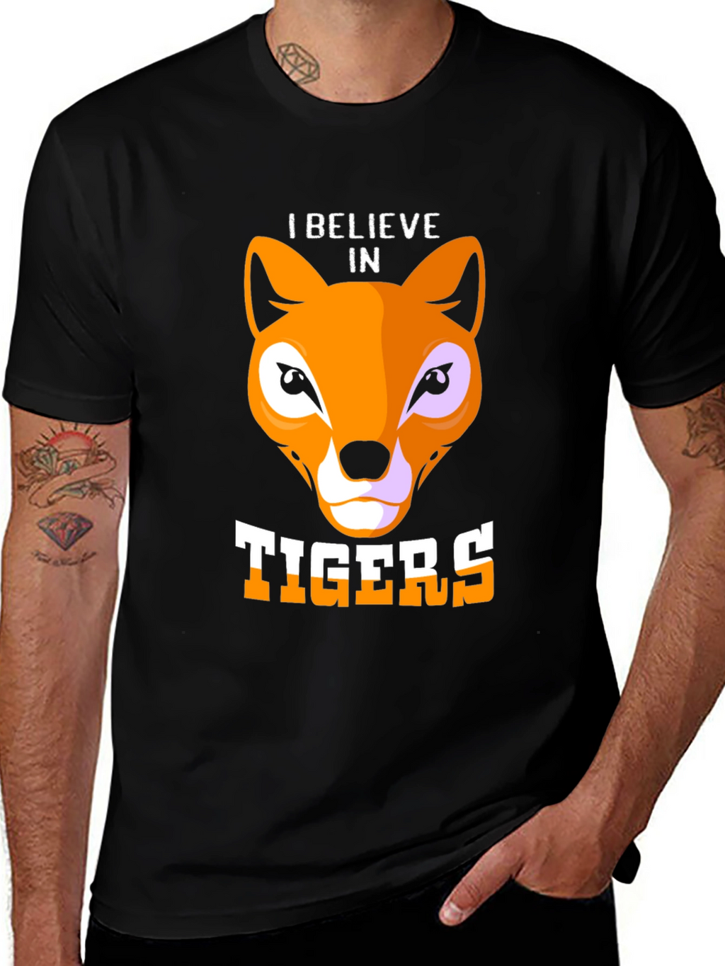 I Believe in Tigers Graphic Tee