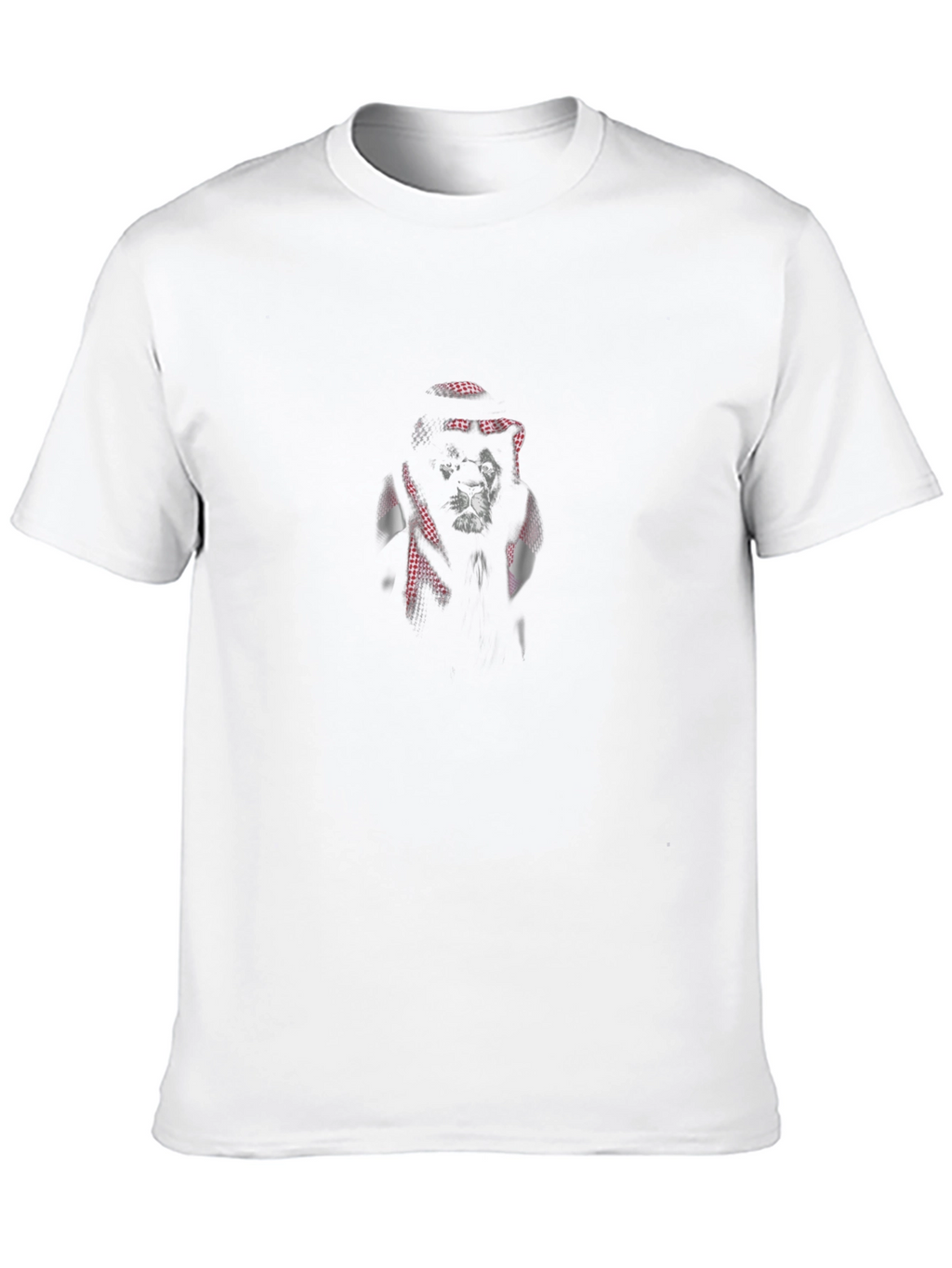 Lion Head Keffiyeh T-Shirt