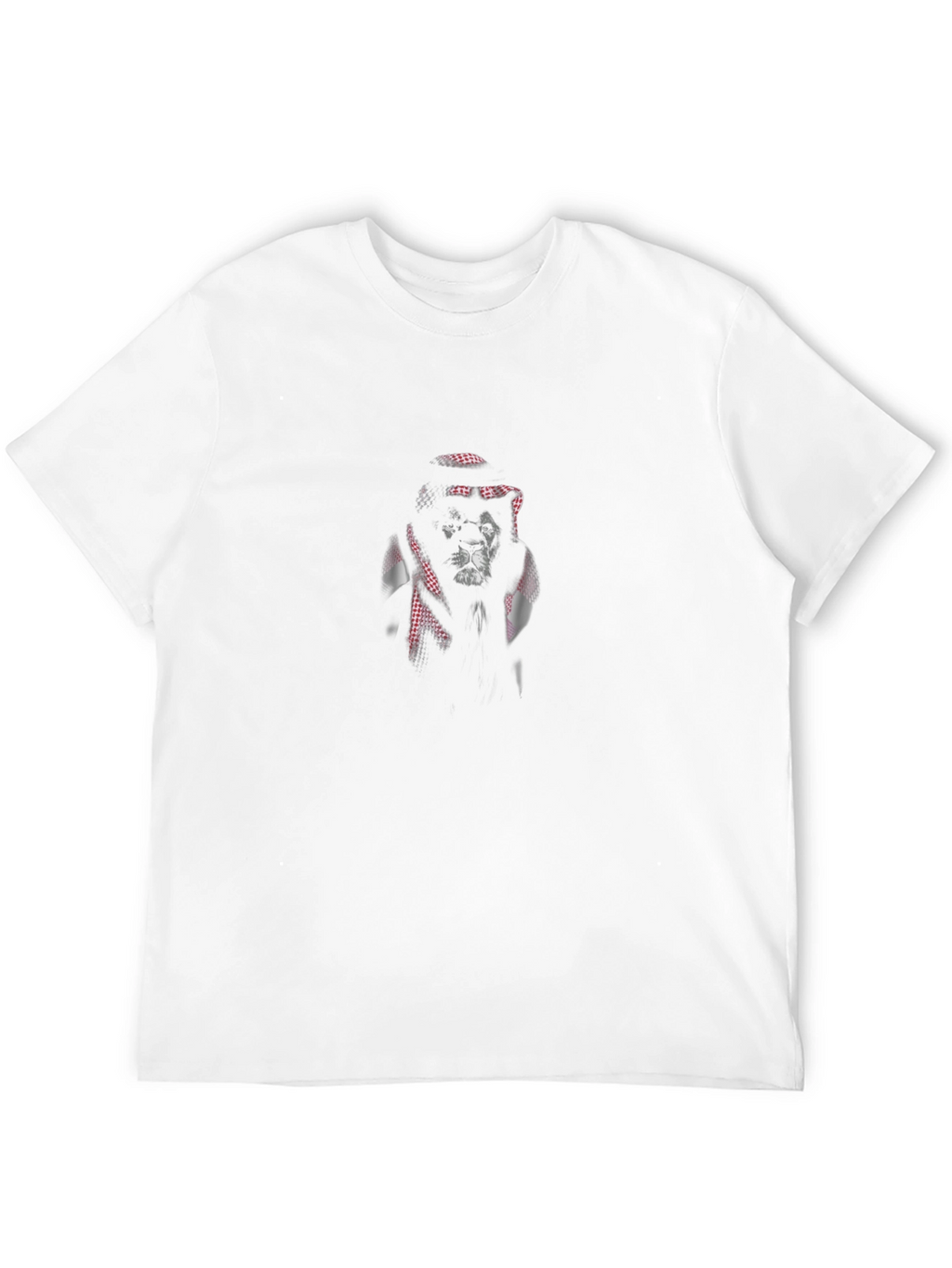 Lion Head Keffiyeh T-Shirt