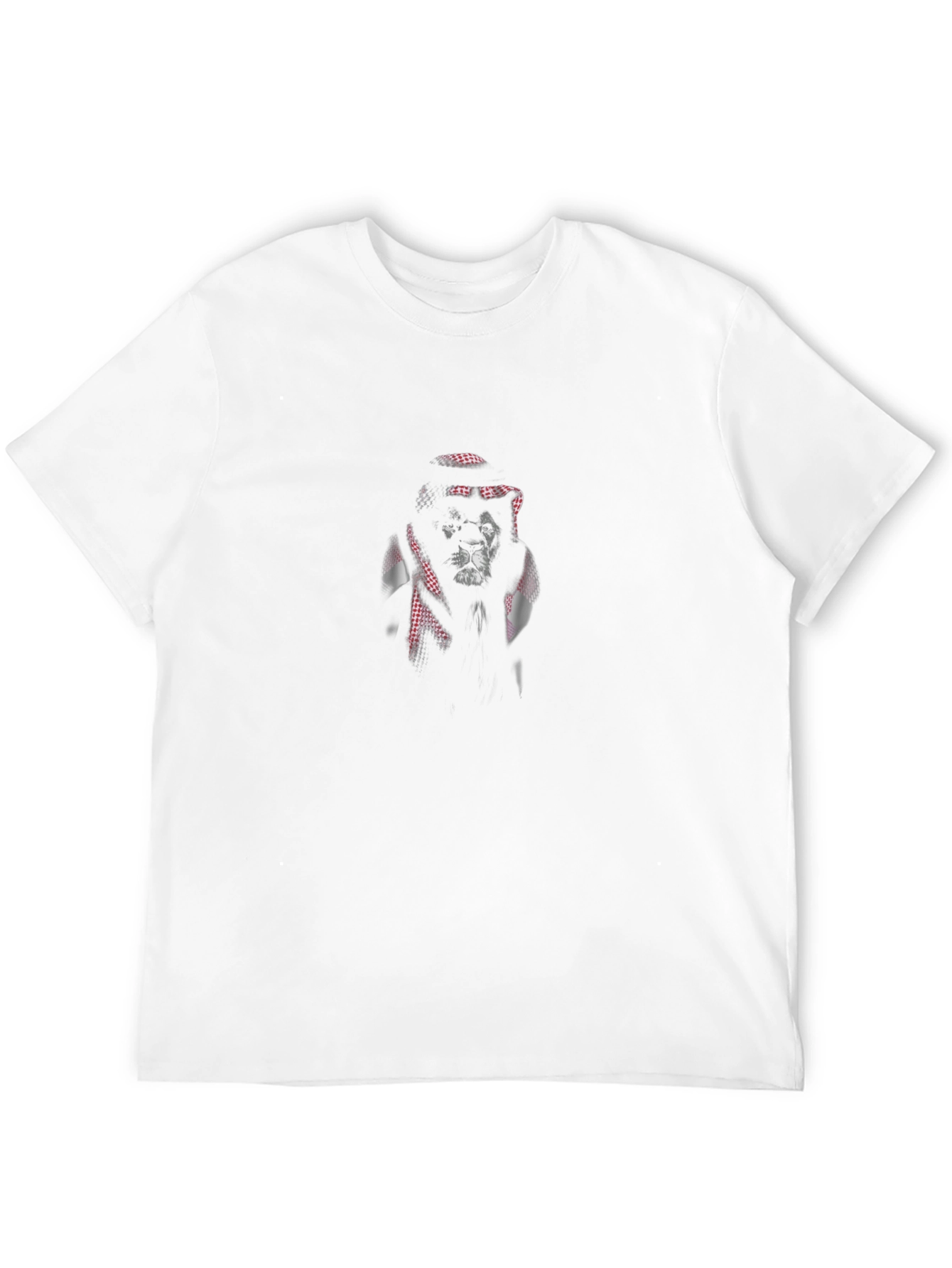 Lion Head Keffiyeh T-Shirt
