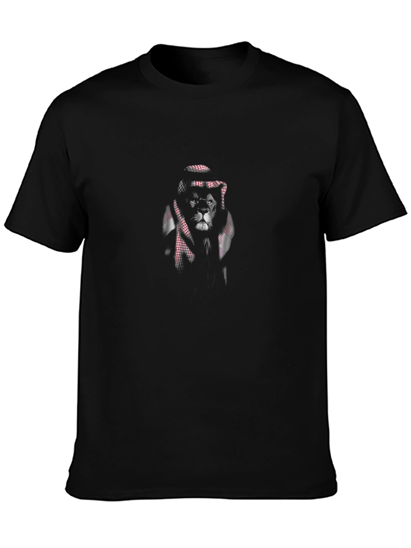Lion Head Keffiyeh T-Shirt