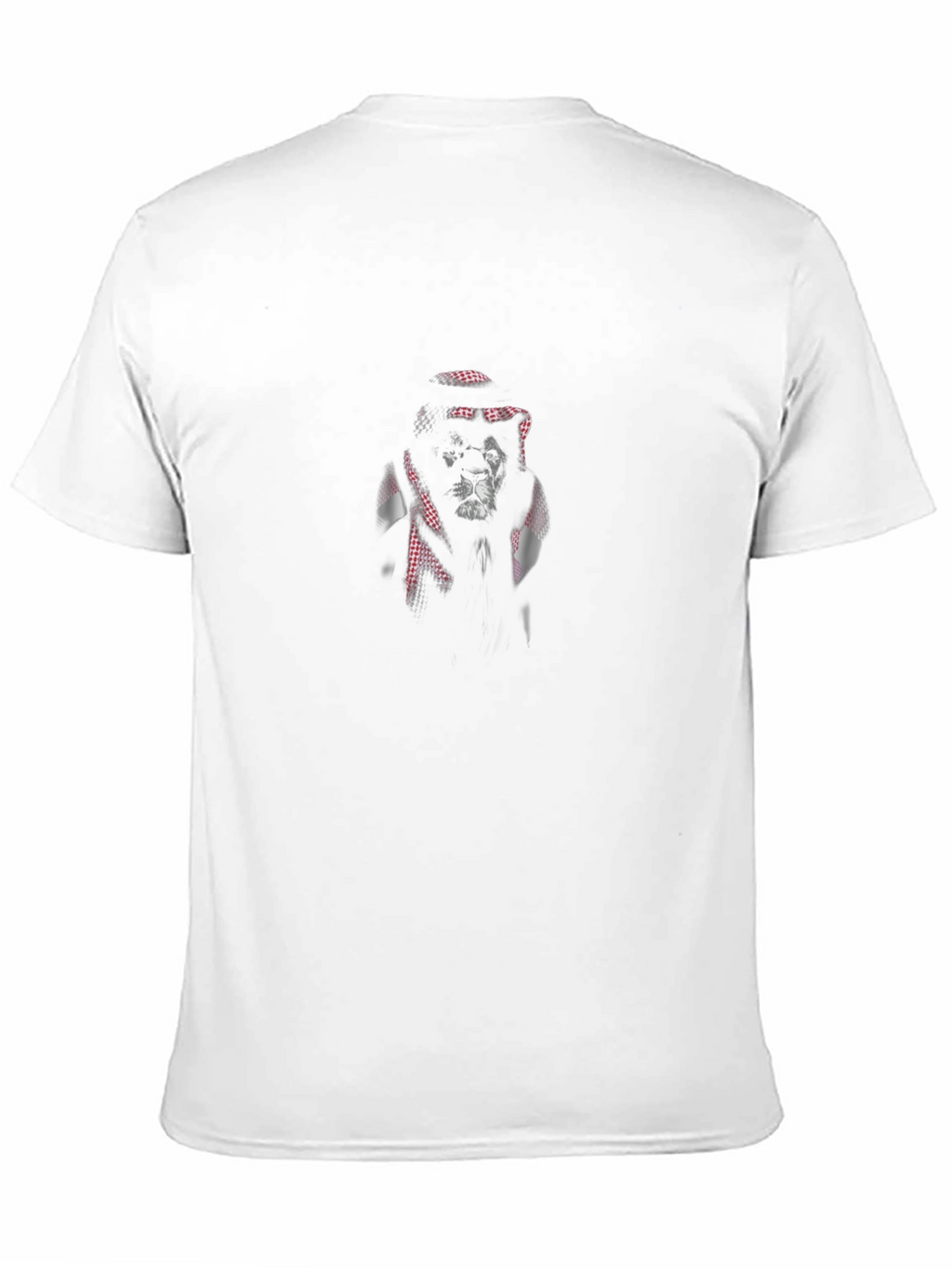 Lion Head Keffiyeh T-Shirt