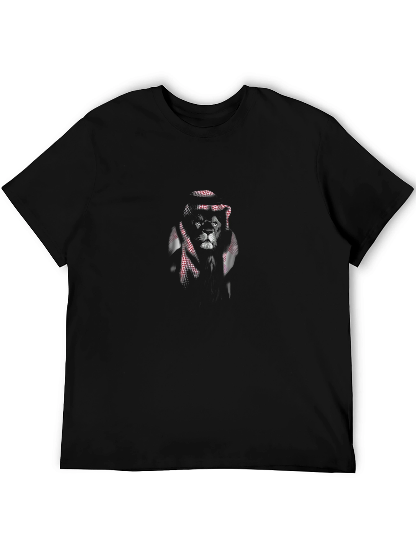 Lion Head Keffiyeh T-Shirt