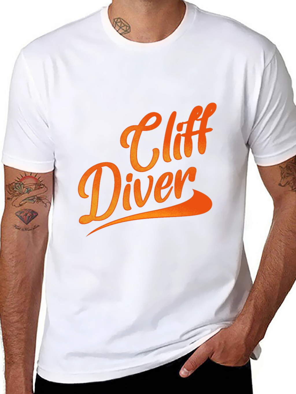 Cliff Diver Graphic Tee - Cool & Casual