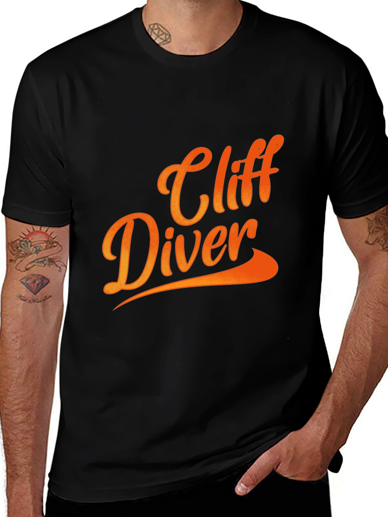 Cliff Diver Graphic Tee - Cool & Casual