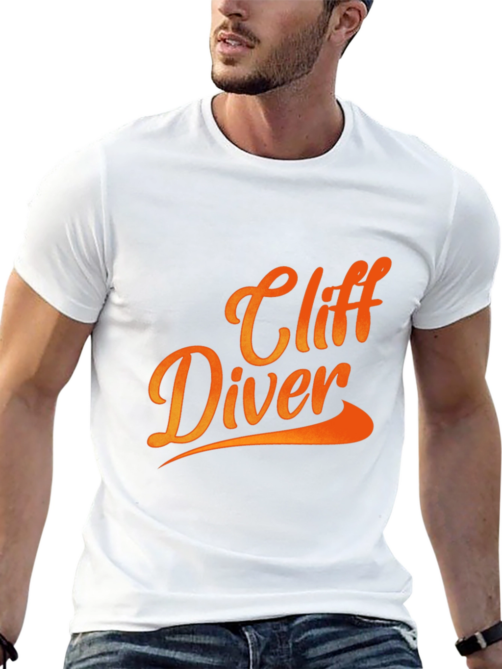 Cliff Diver Graphic Tee - Cool & Casual