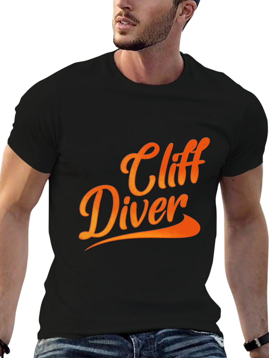 Cliff Diver Graphic Tee - Cool & Casual