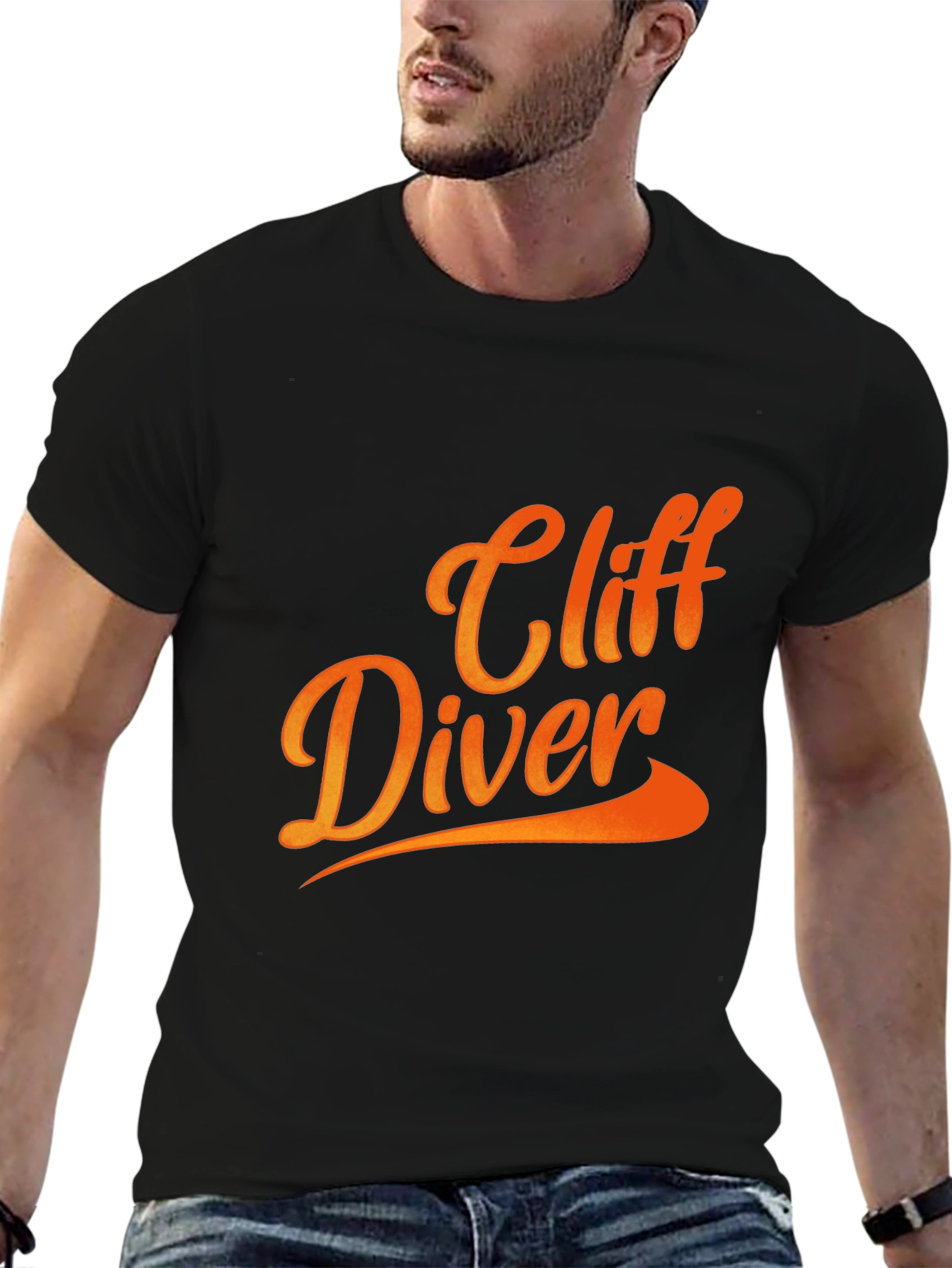 Cliff Diver Graphic Tee - Cool & Casual
