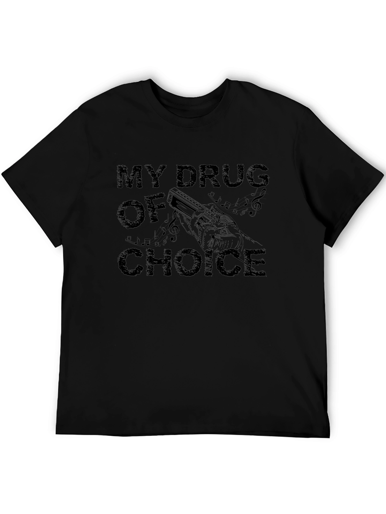 My Drug of Choice Harmonica T-Shirt
