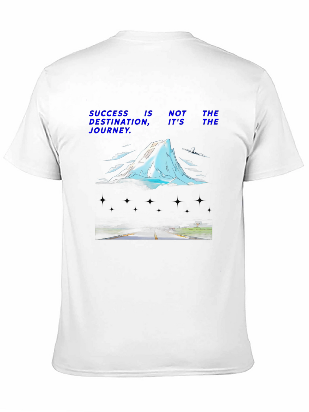 Success Journey Graphic T-Shirt - Motivational Design