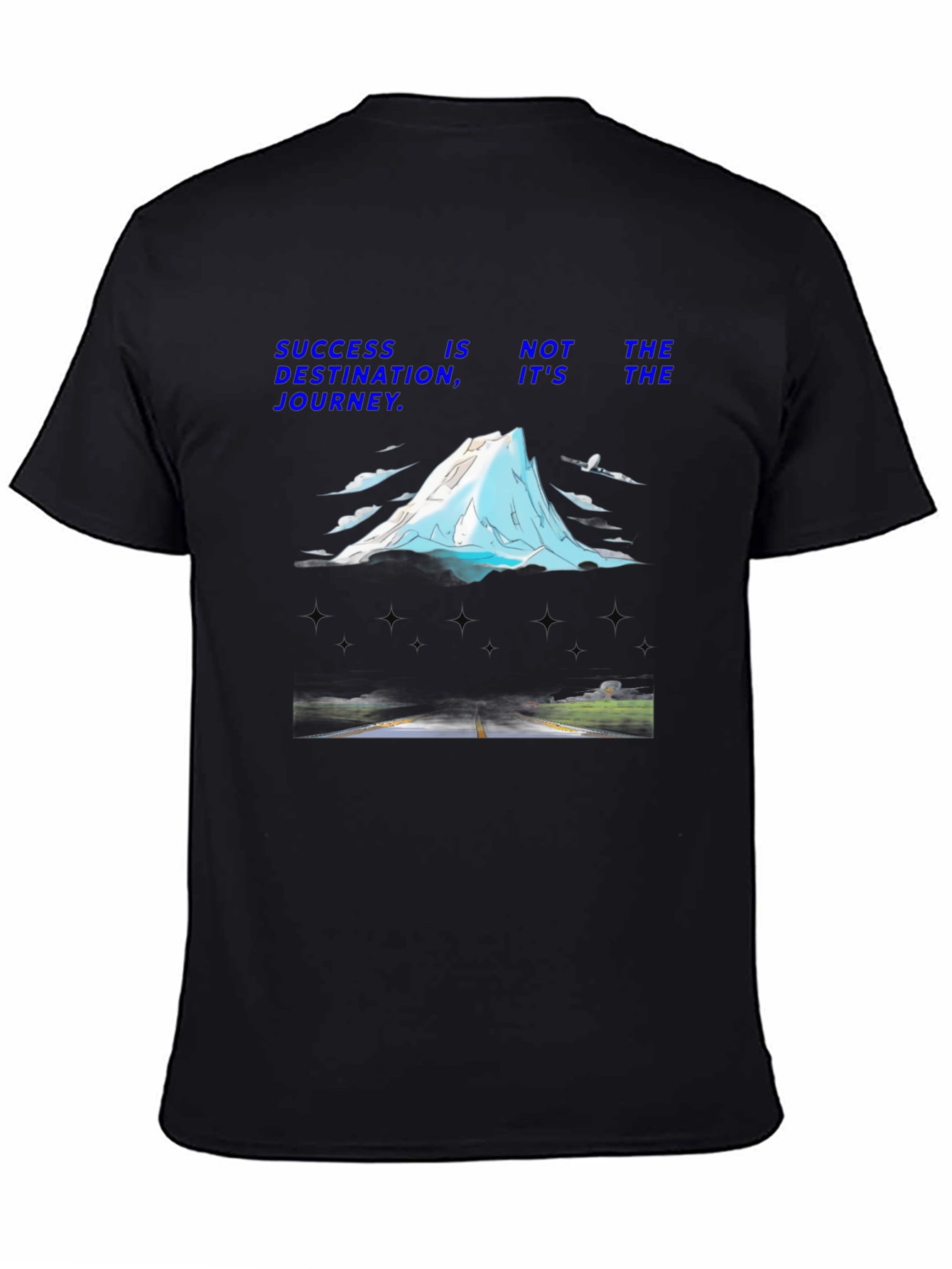 Success Journey Graphic T-Shirt - Motivational Design