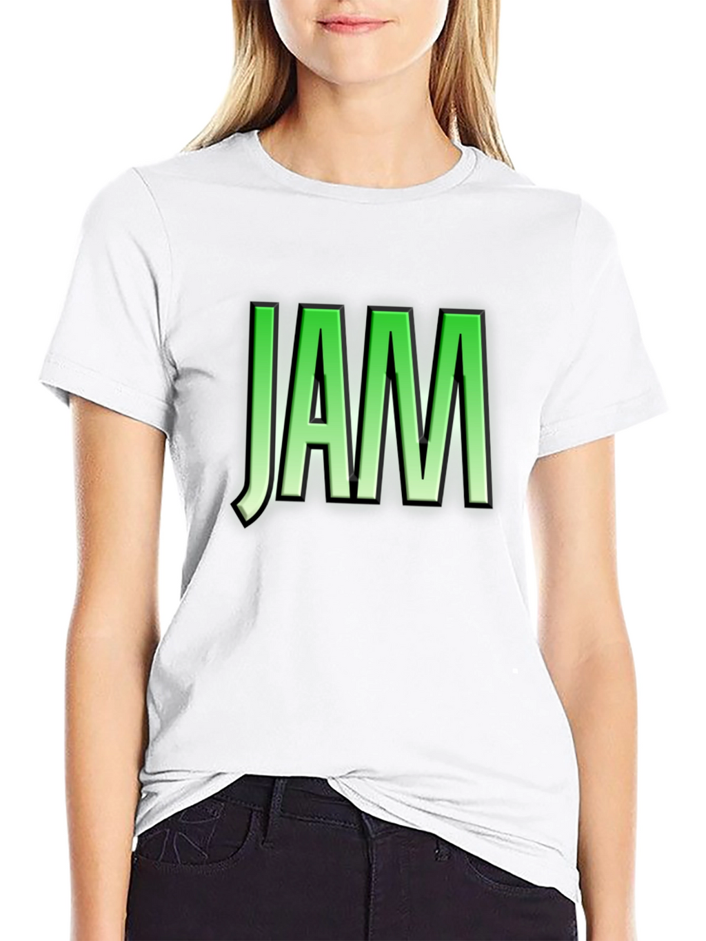 JAM Graphic Black T-Shirt for Music Lovers