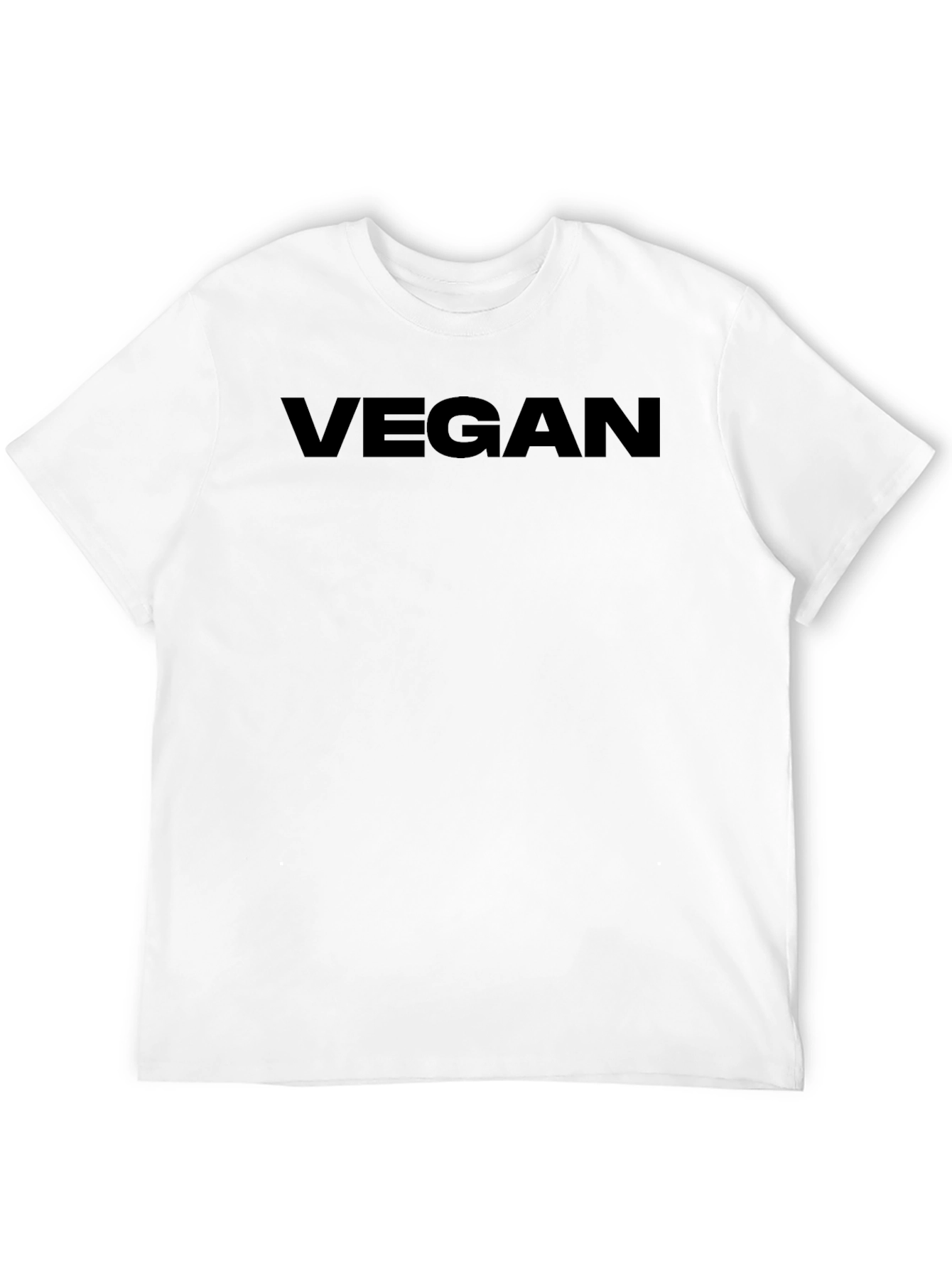 Vegan Statement Tee - Black