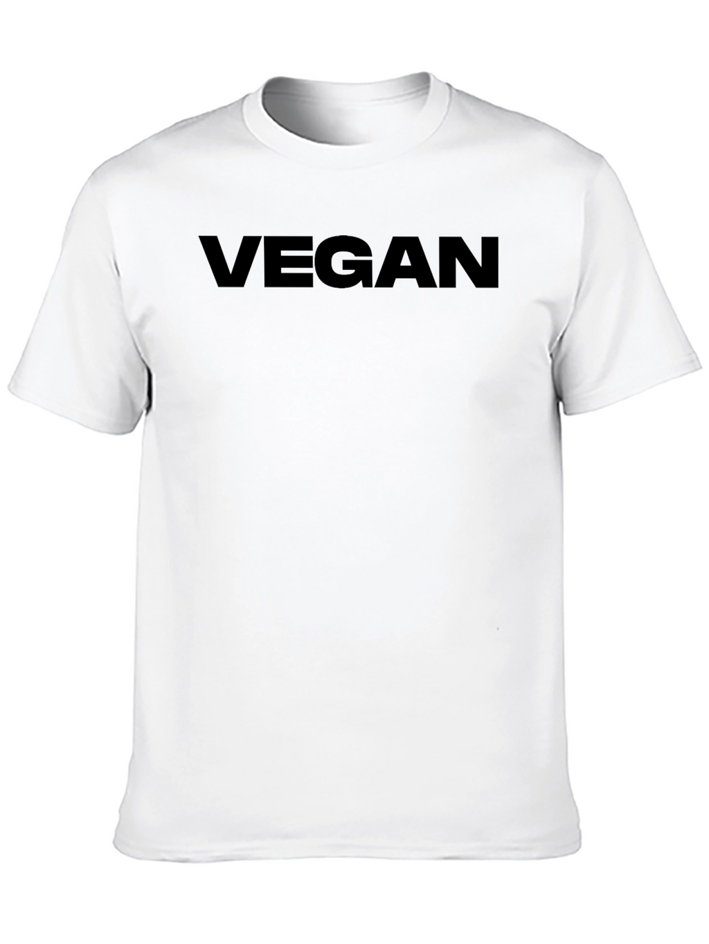 Vegan Statement Tee - Black