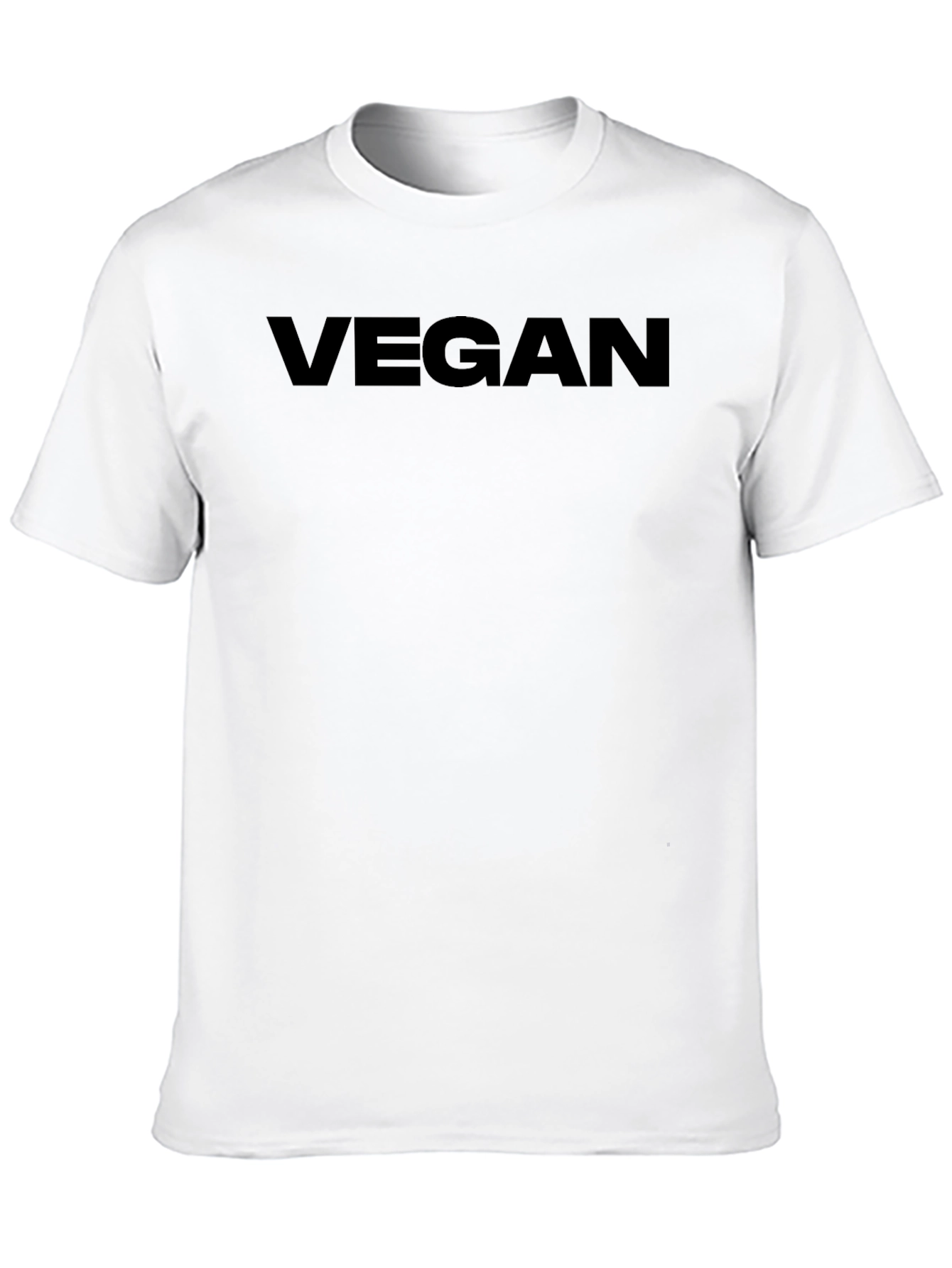 Vegan Statement Tee - Black