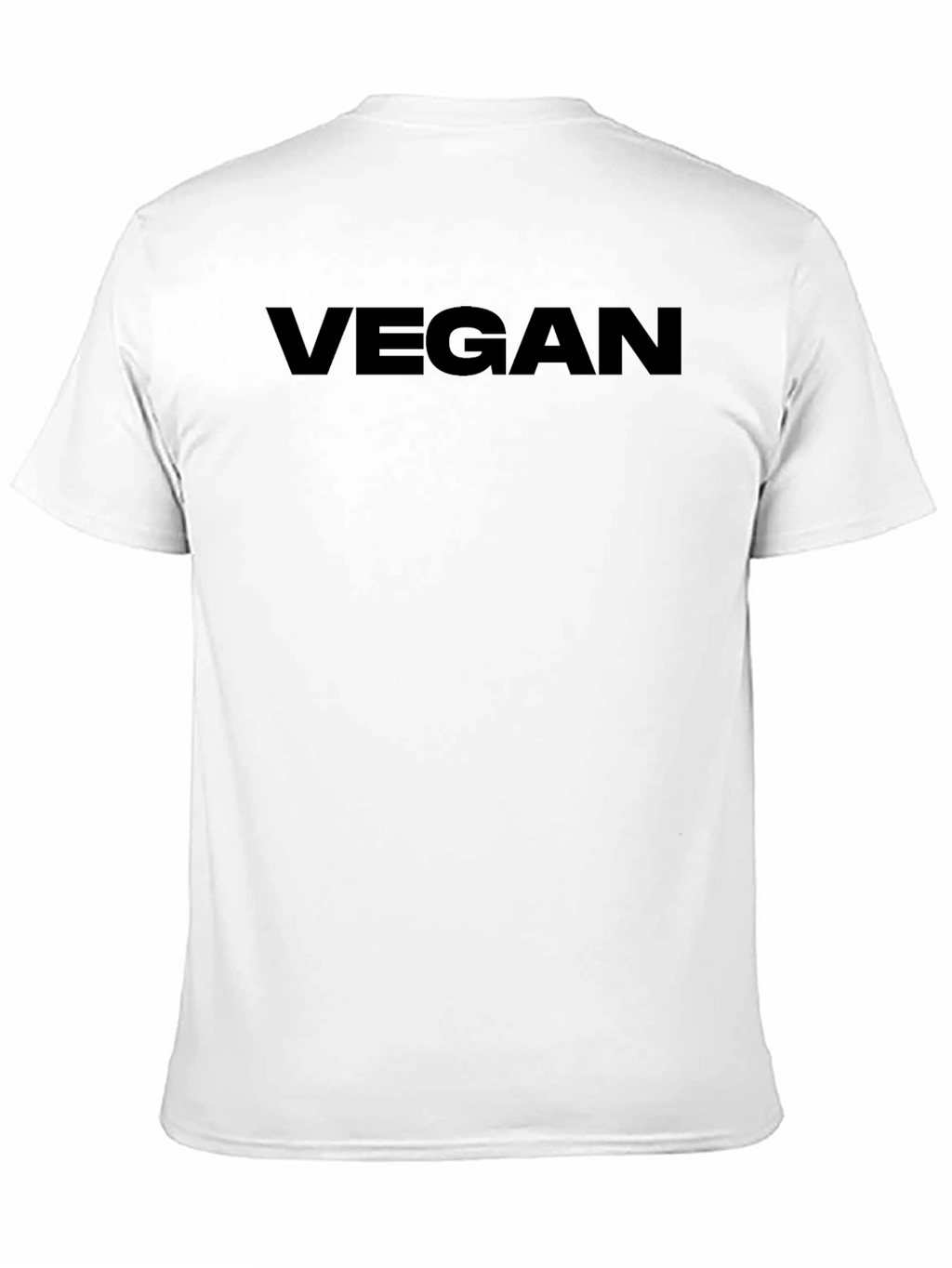 Vegan Statement Tee - Black